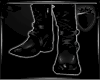 Black Straps Boots