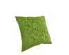 CD Green Fur Pillow