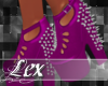 LEX spike heels pink