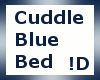 !D Cuddle Blue Bed