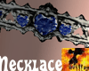 Evil Royal Blue Necklace