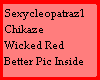 Chikaze Wicked Red