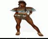 AO~"N A" Short fringed 