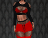 *C* Black Red Outfit RL