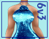 6v3| Blue Mini Dress RLL