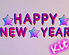 Happy New Year sign