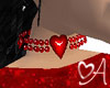 Ruby Hearts Choker