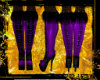 Xmas Purple Boots