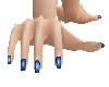 Blue Nails 2