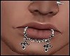 Chain Lip Piercings