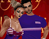 couples purple top *M