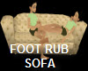 Sensual Foot Rub Sofa