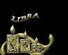 sticker libra gold