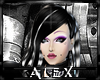 *AX*Erlene Zebra Black
