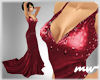 !V-neck Longown Red
