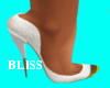Pressed White heel