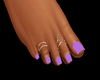 $ Lavender Toes