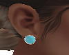 M*   Blue Earrings