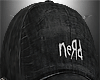𝔁. Cap+hair black