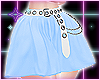 Skirt + Belt Blue