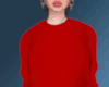 [CL]Rose Red Sweatshirt