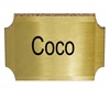 Coco wall plaque
