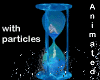 water hourglass particle