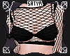 Black Fishnet Top