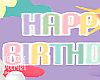 Kids Birthday rainbow