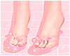 Flip flops pink