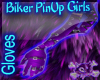 Biker Glove Purple