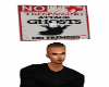 NO TRESPASSING sign