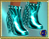 [Ena]Fanny boots aqua