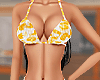 Yellow Print Bikini