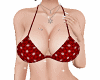 M Red Busty Bikini