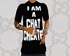 "CHAT CHEATER" BAGGY TEE