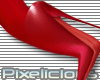 PIX 'Aqua' Heels RED