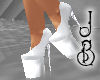 JB 2HIGH White Heels