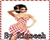PREETY GIRL RED CHECKER
