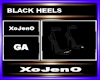 BLACK HEELS