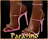 P9)"LIA"Pink Heels