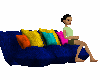 COLORFUL Pillow Couch