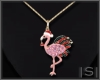 |S| X-Mas Flamingo Necklace