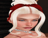 DOLL Red Bow Snow Hair