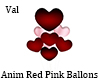 Red Pink Ballons Anim