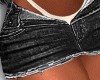 Black Open Skirt
