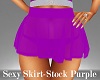 Sexy Skirt-Stock Purple