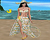 Daisies sarong - bikini2