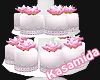 White Love Mini Cakes