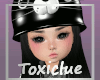 [T] Black Cat Face Hat